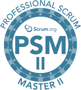 The Professional Scrum MasterTM II (PSM II) course