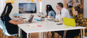 Students attending an online private Scrum course from Turbo Scrum