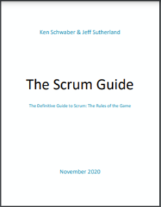 Article cover for the Scrum Guide
